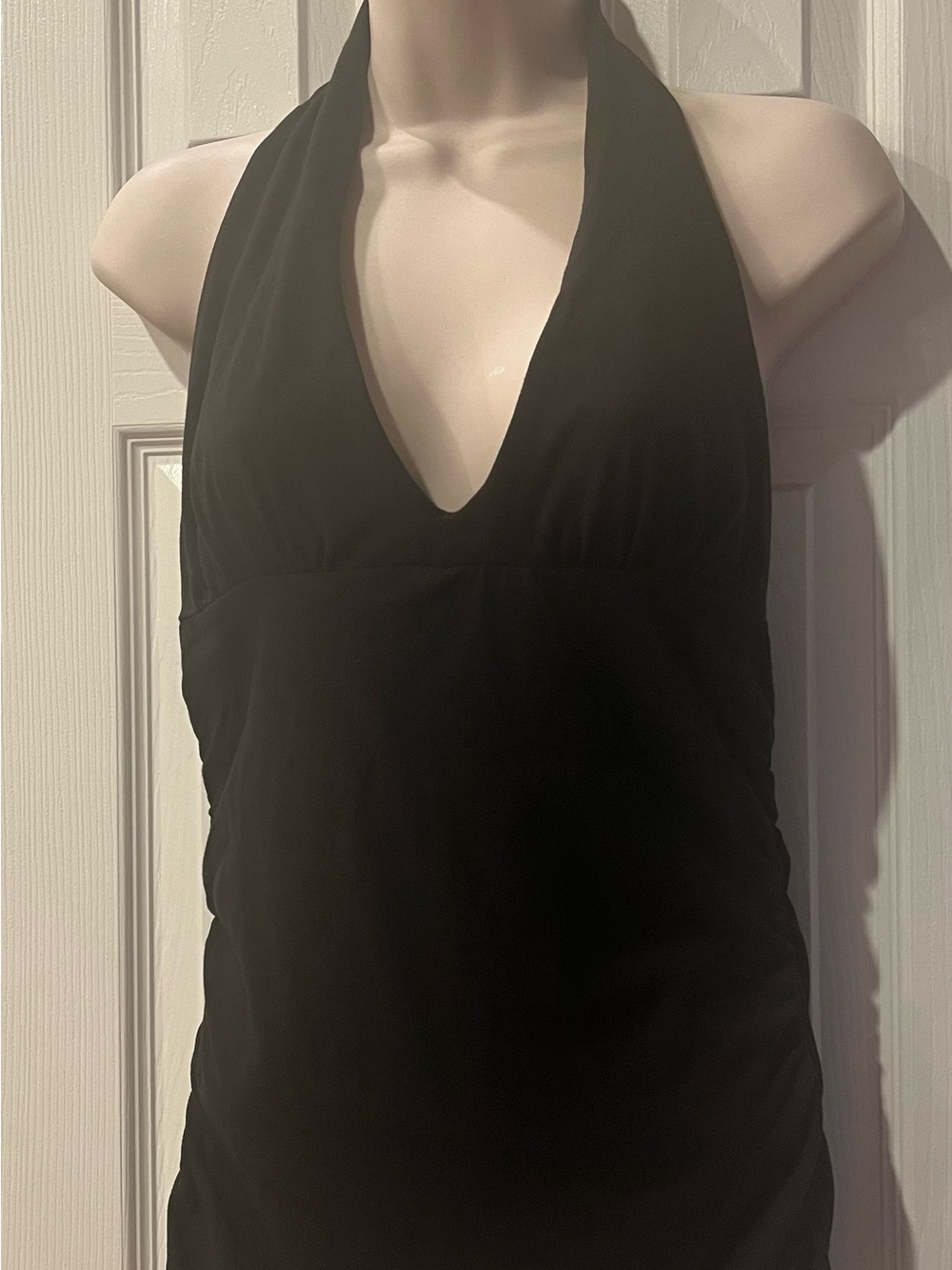 Victoria's Secret Bra Top - Halter Tank - Size Medium - Black - Built in Bra